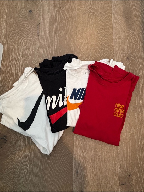 Nike Other - Nike Short Sleeve Graphic Tees in Red, White, Black - (4 Mediums)